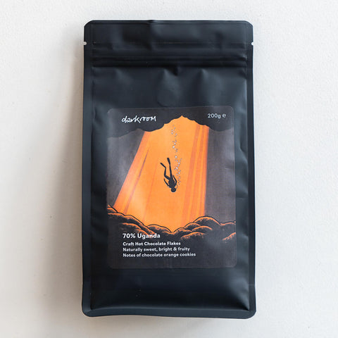 70% Uganda Drinking Chocolate Flakes 1 Kg