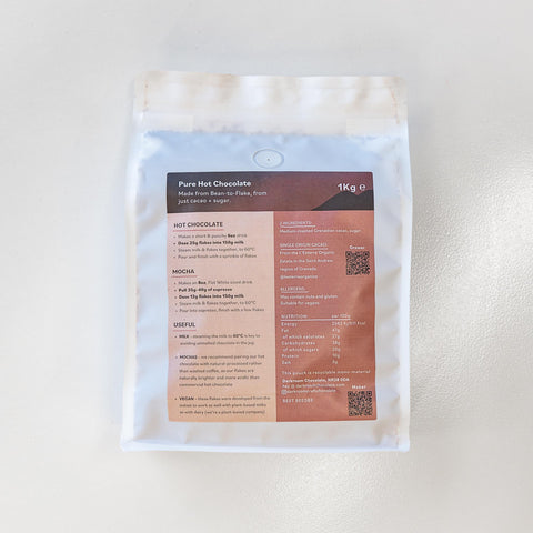 80% Grenada Hot Chocolate Flakes 1 Kg