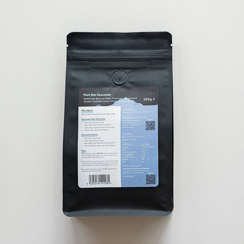 70% Mexico Lavado Drinking Chocolate Flakes 200g