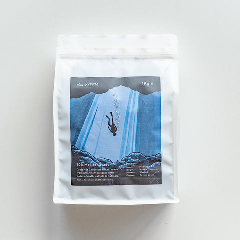 70% Mexico Lavado Hot Chocolate Flakes 1 Kg
