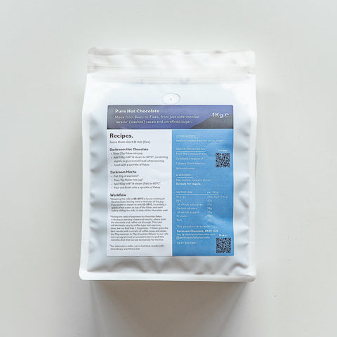 80% Mexico Lavado Hot Chocolate Flakes 200g