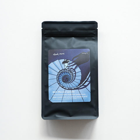 80% Mexico Lavado Drinking Chocolate Flakes 200g