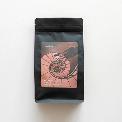 80% Sierra Leone Hot Chocolate Flakes 200g