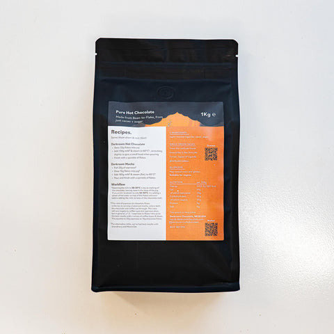 70% Uganda Drinking Chocolate Flakes 1 Kg