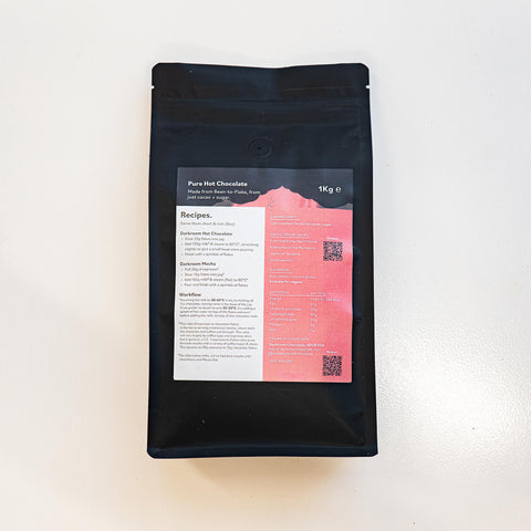 70% Tanzania Drinking Chocolate Flakes 1 Kg