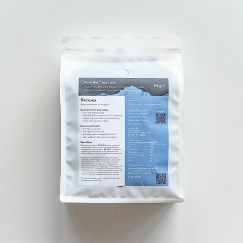 70% Mexico Lavado Hot Chocolate Flakes 1 Kg
