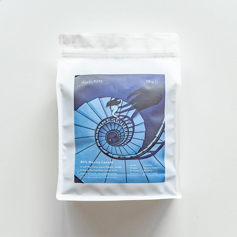 80% Mexico Lavado Hot Chocolate Flakes 1 Kg